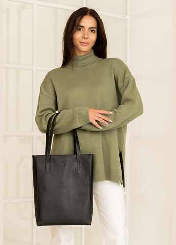 Шкіряний шоппер Nancy чорний (A-028410) The Wings (328444476)