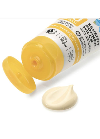 Соцзащитное молочко с календулой и жожоба Sonnenmilch sensitiv, LSF 30 200 мл No Brand (366889460)