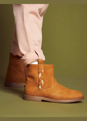 Светло-коричневые полусапоги,светло-коричневый, Kiabi