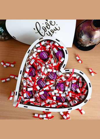 Подарочный набор из конфет и 101 причины Почему я тебя люблю для девушки на день влюбленных 8 марта (ar273) No Brand (348316094)