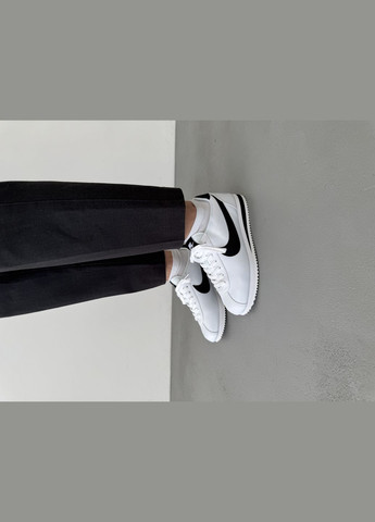 Кросівки жіночі і чоловічі Nike Cortez white | Найк Кортез білий No Brand білі демісезони (316231459)