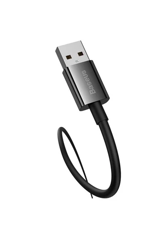 Кабель USB Type-A to Type-C Baseus Superior Series 100W 1m алюминий нейлон Cluster Black No Brand (402842357)