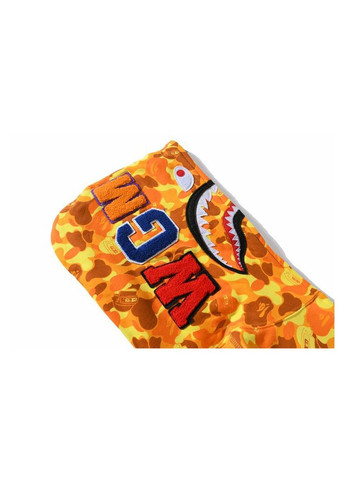 Худі жовтий Bape A Bathing Ape x PUBG Shark Yellow Camo Full Zip Hoodie Mens (356677663)