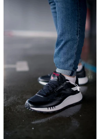 Комбіновані літні кросівки reebok classic leather legacy рібок класік лезер No Brand