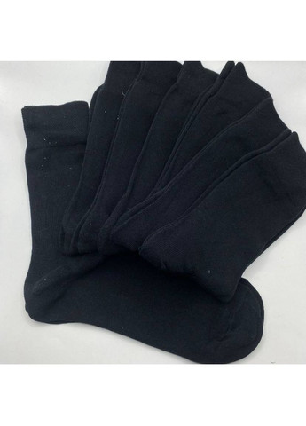 Чёрные набор мужских носков 7 пар Livergy (363264211)