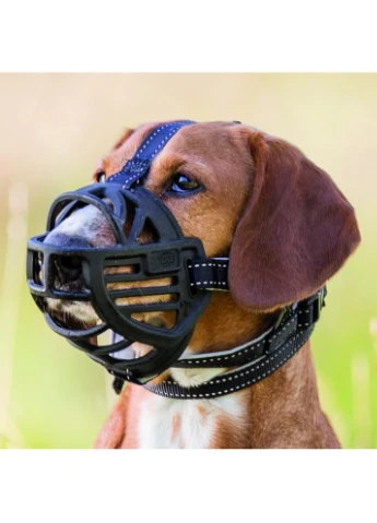 Намордник для собак Muzzle Flex гумовий розмір L-XL Trixie (395729570)