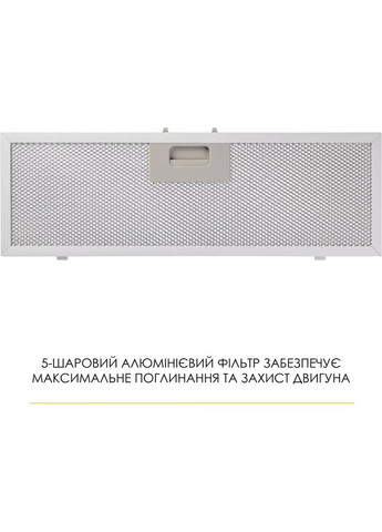 Витяжка LUMINA WBG 66 White (УТ000004552) WEILOR (370710001)