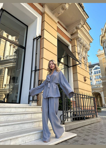 Женский костюм Лен No Brand (341280111)