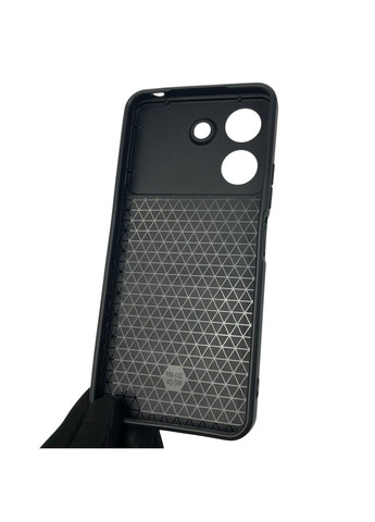 Чохол для Redmi 13C броньований з кільцем зі шторкою на камеру на сяомі редмі 13с чорний rg1 Xiaomi (366020565)