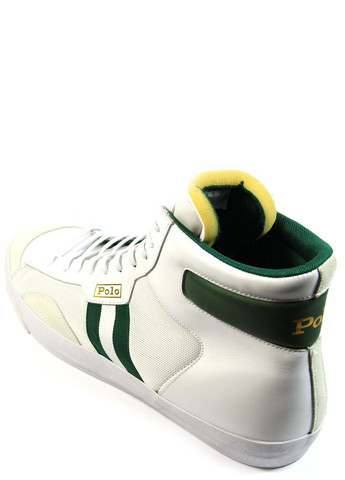 Білі чоловічі кеди gervin mid Polo Ralph Lauren