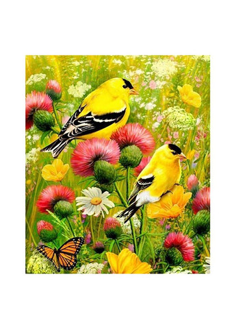 Алмазная мозаика "Лето" 177085 картон, неполная выкладка No Brand (339776567)