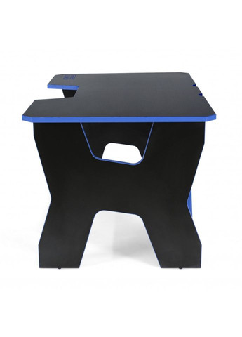Компьютерный стол Геймерский стол ХGamer rue ЛДСП 150 см на 90 см черно-синий No Brand (353497897)