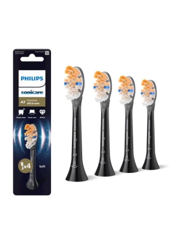 Насадка для зубної щітки 4 шт для дорослих біопластик Philips (386706164)