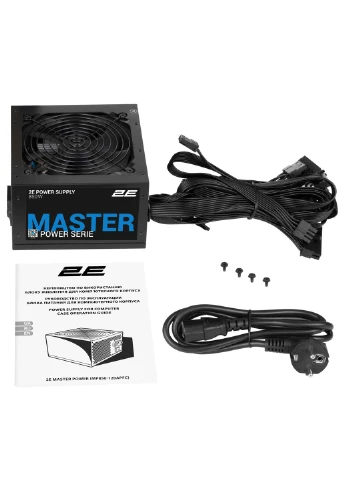 Компьютерный блок питания Master Power 850W, 80 80+ White 120мм 1xMB 24pin(20+4) 1xCPU 8pin(4+4) 3xMolex 5xSATA 4xPCIe 8pin(6+2) 2E (388911365)