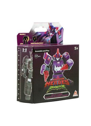 Конструктор (EU580881A-5) DINOSTER Робот - Моса Шторм (366487033)