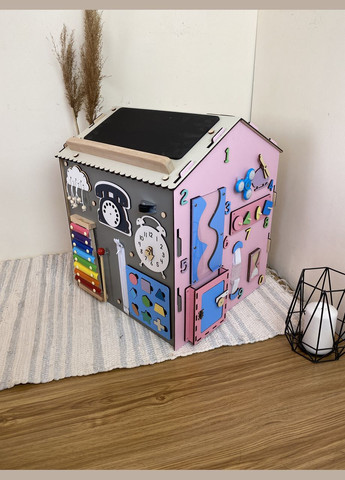 Великий бізібудинок для двійнят, іграшка для дівчинки і хлопчика, імена безкоштовно No Brand (348357615)