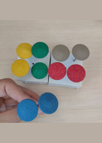 Педикюрный диск с абразивом Мультибор 230B 23 мм No Brand 180 Грит (322425382)