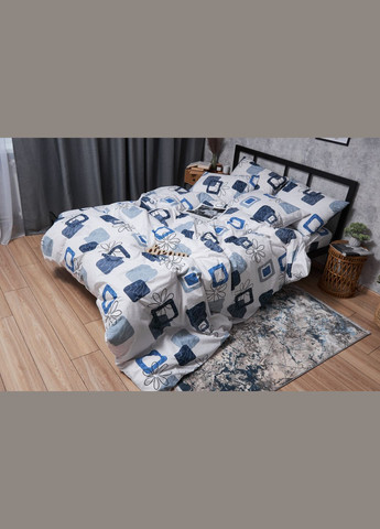 Комплект постільної білизни Бязь Gold Люкс «» Сімейні 160х220х2 наволочки 2х40х60 (MS-820004755) Moon&Star Silky Touch (293147973)