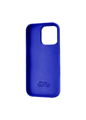 Чохол силіконовий протиударний для iPhone 16 Pro захист камери синій Case (370163697)