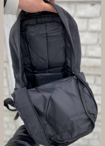 Чоловічий сірий рюкзак брезентовий повсякденний універсальний Vlax brezent romb No Brand (345069742)