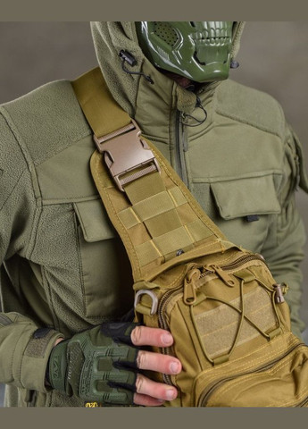 Рюкзак однолямковий Silver Knight 7л для туризму, охоты, рыбалки, страйкбола, пейнтбола No Brand (340561105)