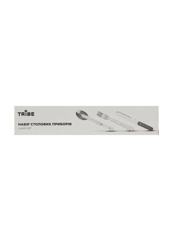 Набір столових приборів Camp Set сталевий T-FC-0036-metal Tribe (366220628)