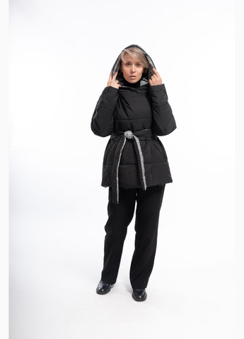 Чорна демісезонна куртка чорний демісезон повсякденний Alberto Bini