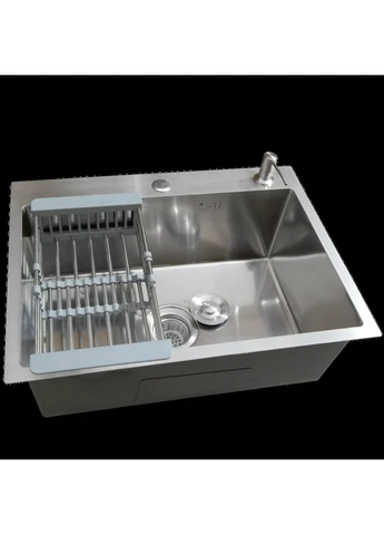 Комплект кухонної мийки KRF 6045 DECOR (3.0/1.0 мм) Kraft (388487326)