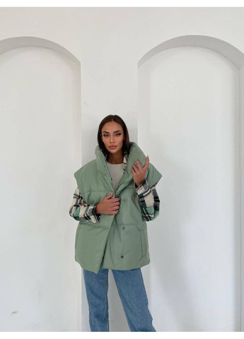 Жилет Desing оливкового цвета milirud (366291433)