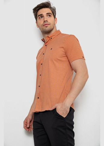 Сорочка чоловіча в клітку, колір пудровий, Ager (339785822)