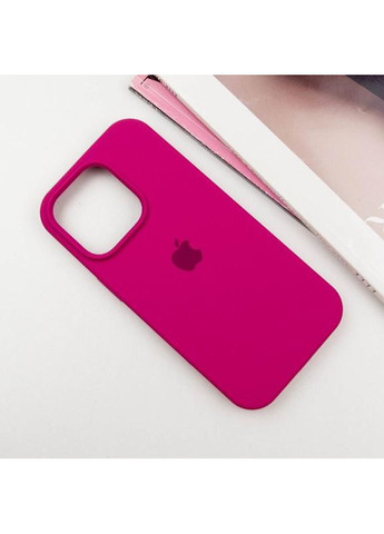 Чохол Silicone Case Full Protective (AA) для Apple iPhone 13 Pro (6.1") Малиновий Epik (373938013)