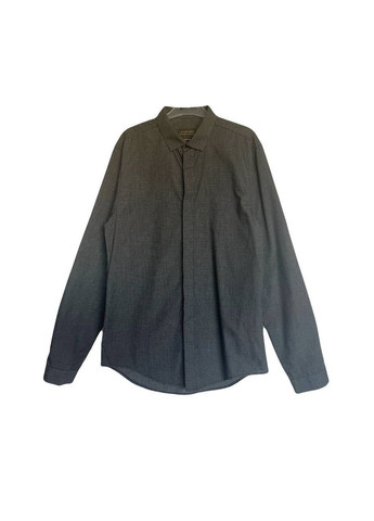 Темно-серая повседневный рубашка Zara