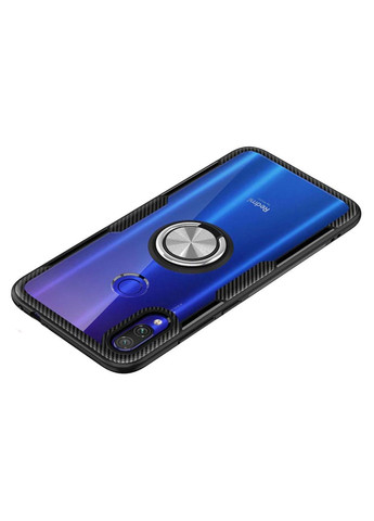 Чехол Ring Magnetic Stand для Xiaomi Redmi Note 7 / Note 7 Pro - Black Primolux (262296603)