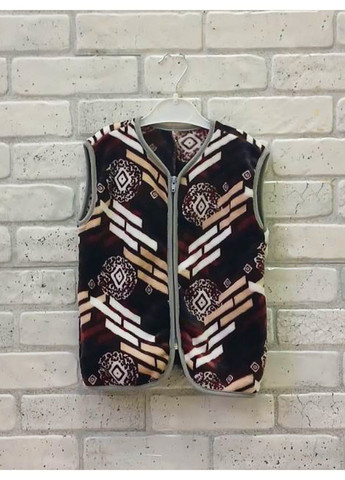 Детский теплый жилет на молнии вельсофт махра зимний No Brand (315701341)