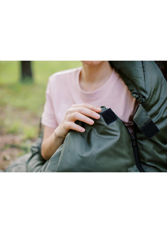 Спальный мешок Hunter кокон левый olive 220/60-55 UTTS-004 Totem (366220662)