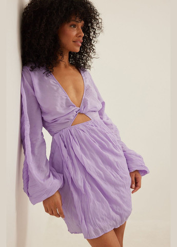 Світло-фіолетова сукня демісезон,світло-фіолетовий, NA-KD