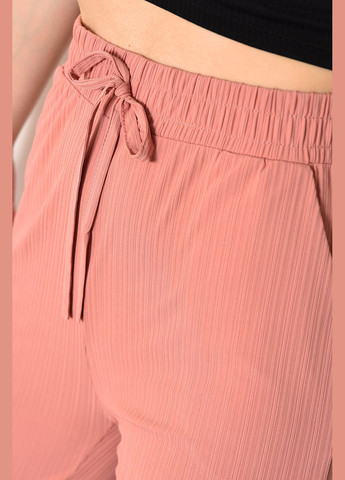 Штаны женские расклешенные розового цвета Let's Shop (285692222)