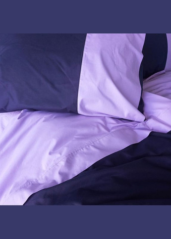 Постельное белье PREMIERE Темно-синее/Лавандовое настроение Ранфорс Полуторное MERISET (278255403)