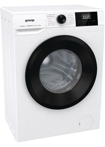 Пральна машина W3NGPI62SBS фронтальна, 6кг, 1200, A+++, 43.5см, дисплей, пар, інвертор, Gorenje (364275210)