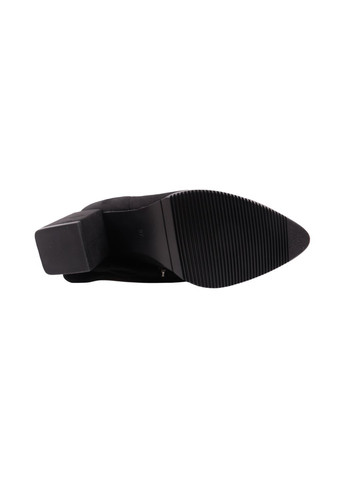 сапоги женские черные на каблуке зимние LIICI