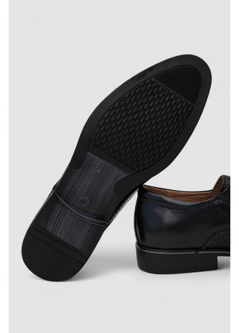 Туфлі чоловічі з перфорацією, колір темно-синій, 243RC301 No Brand (366667705)