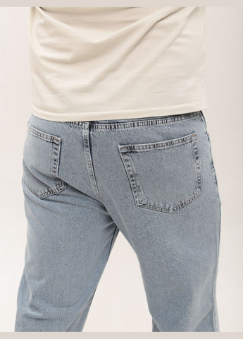 Джинси чоловічі світло-блакитні труби з високою посадкою JEANSclub Turbo (332980411)