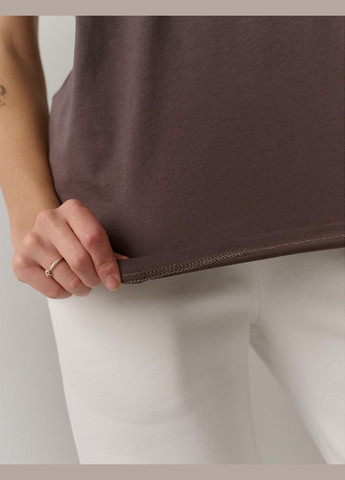 Белая Женская футболка котон (0011400BELL) Casual Trend №114 - (358935196)