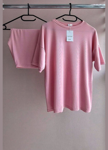 Жіночий пудровий костюм No Brand (337177903)