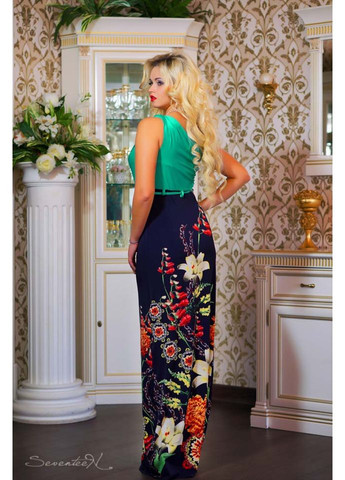 Синее платье 367.0795 Seventeen