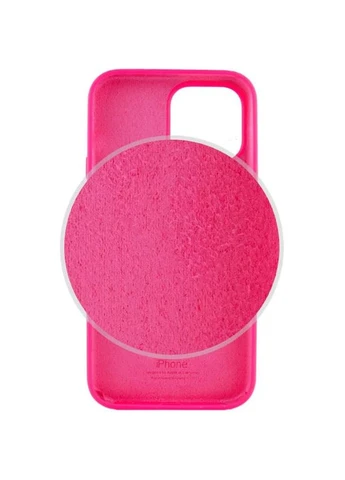 Чохол Silicone Case для Apple iPhone 16 Pro Barbie Pink AA [115008] No Brand (400986964)