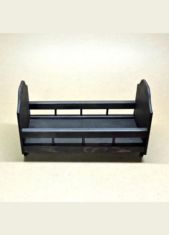 Кровать для кукол из дерева Рапунцель венге (КРТ-000204) No Brand (328605917)