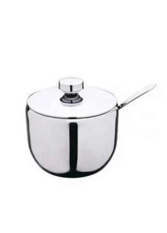 Цукорниця з нержавіючої сталі з кришкою та ложечкою FRU-061 8 см Frico (369766949)