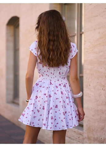 Белое платье 15255 белое ISSA PLUS однотонное