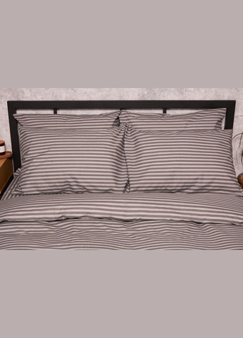 Комплект постельного белья Бязь Gold Люкс двуспальный 175х210 наволочки 4х50х70 (MS-820003438) Moon&Star Ice Grey (288043691)